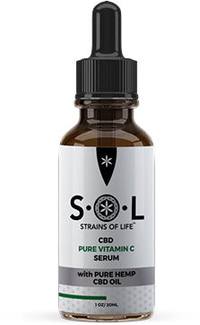 S•O•L CBD PURE VITAMIN C FACIAL SERUM